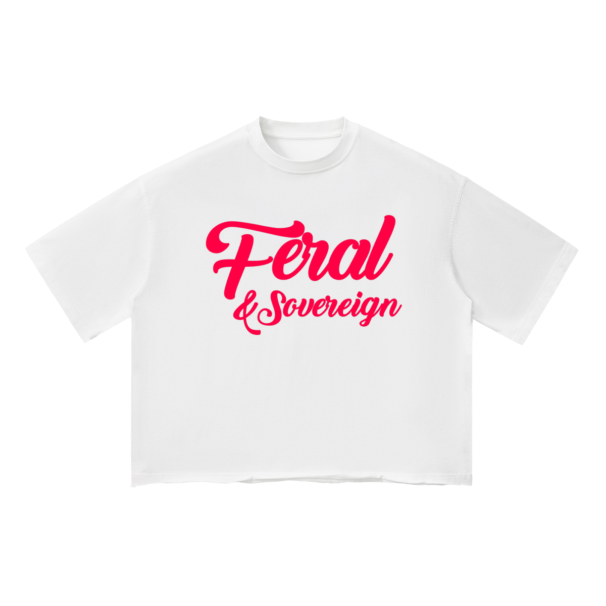 Feral & Sovereign Vintage Wash Boxy T-Shirt