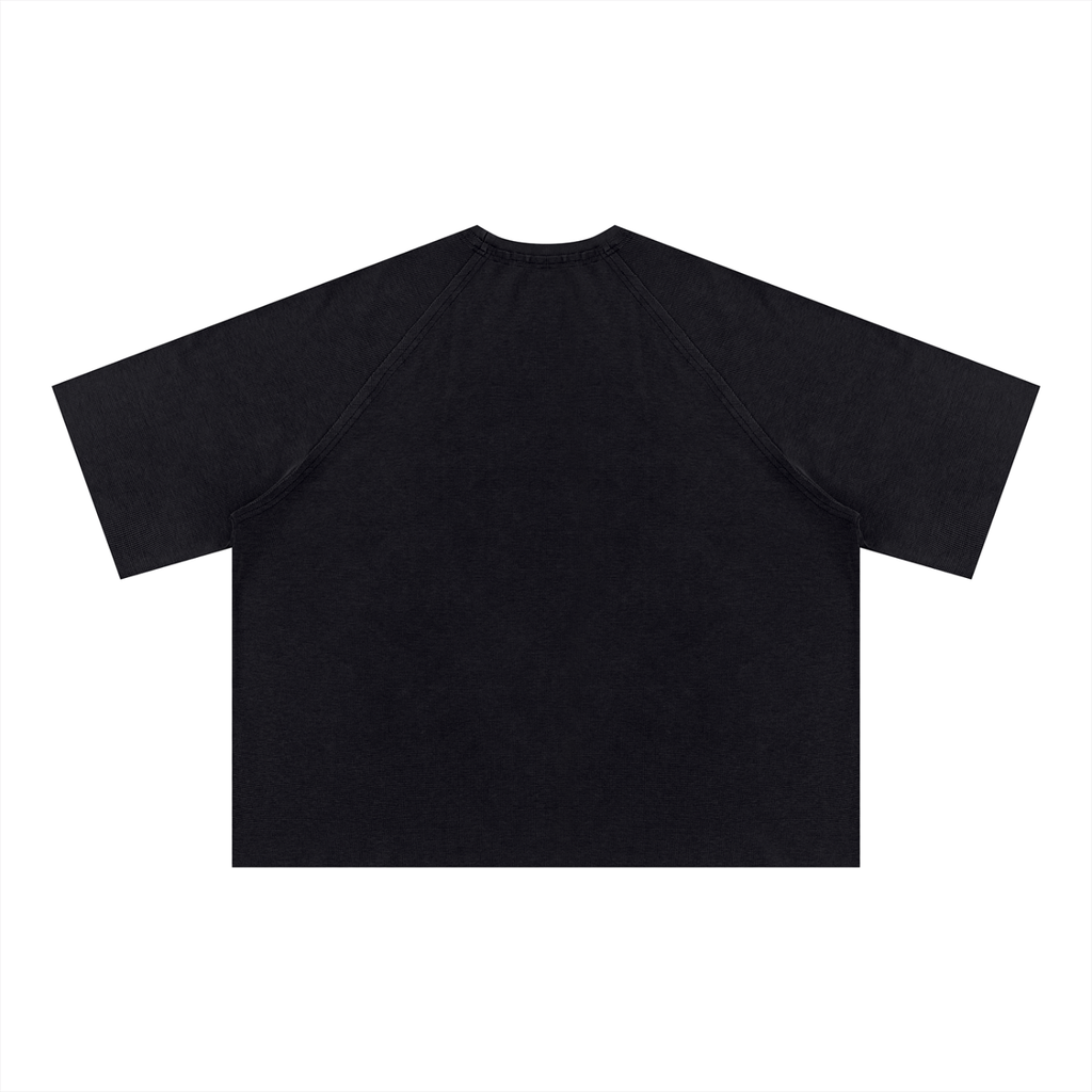 Be Feral Unisex Mineral Wash Boxy Waffle T-Shirt