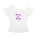 Roses & Rage Off-the-Shoulder T-Shirt