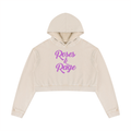 Roses & Rage Cropped Hoodie