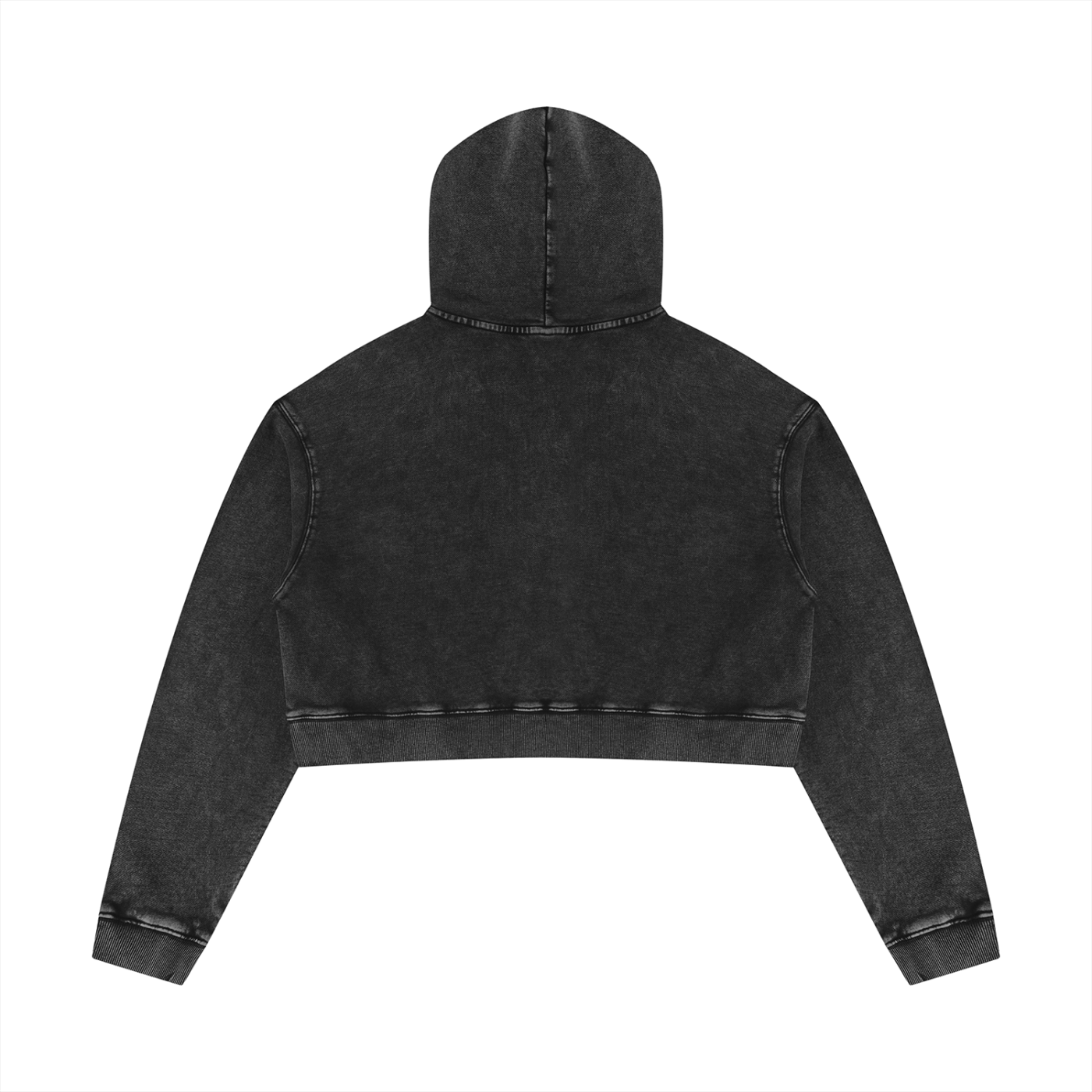 Roses & Rage Cropped Hoodie