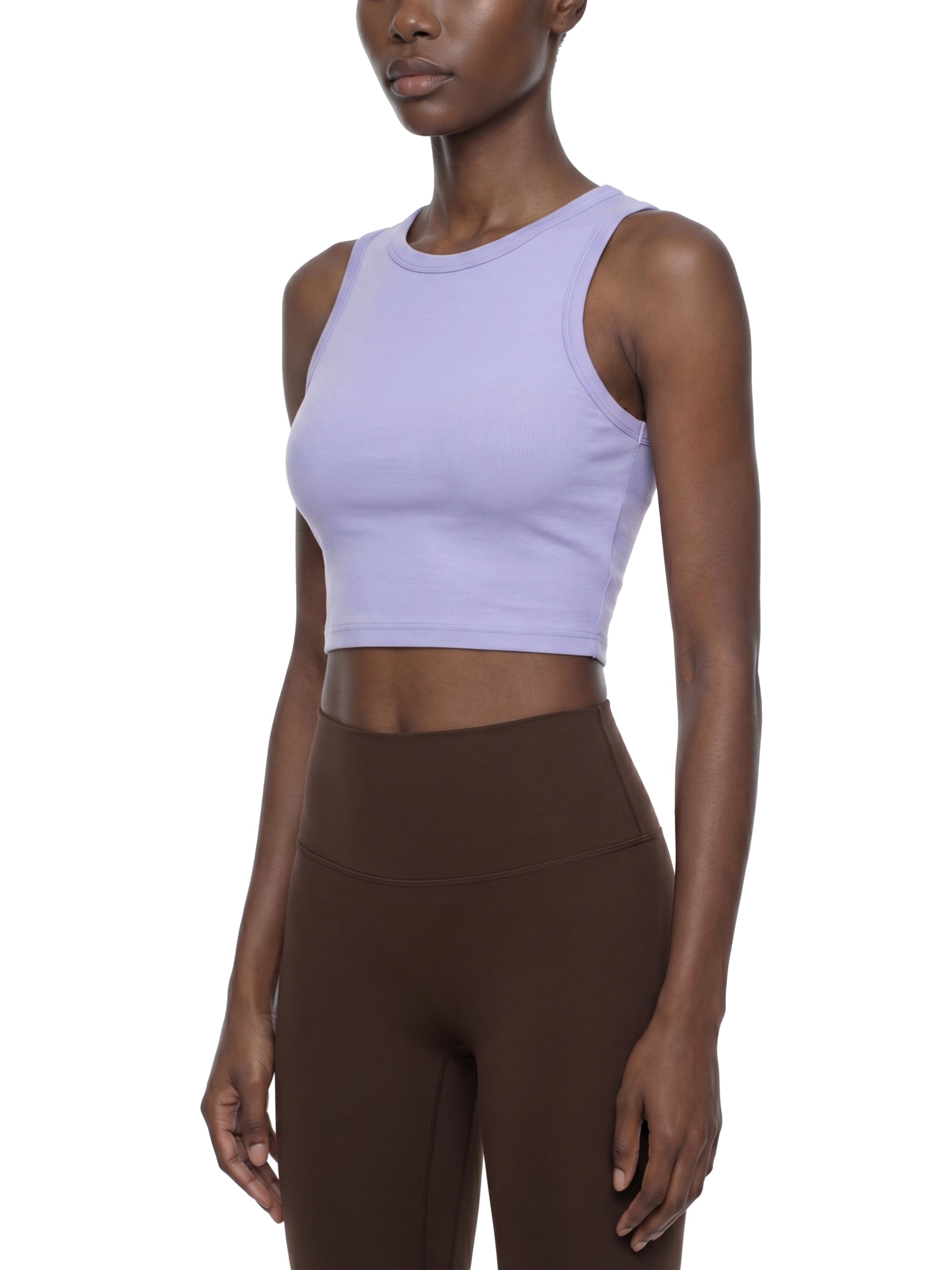 Feminist Witch Tight Crewneck Crop Tank Top
